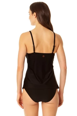 CopperControl By Coppersuit - Women's Cross Front Tankini Swimsuit Top 3 CopperControl By Coppersuit - Women's Cross Front Tankini Swimsuit Top