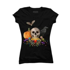 Junior's Design By Humans Halloween Candy Keeper By MomaArt T-Shirt 7 Junior's Design By Humans Halloween Candy Keeper By MomaArt T-Shirt -Mizuno Shop GUEST ca7c1352 c4df 4194 a6b5 e520bc9310ff