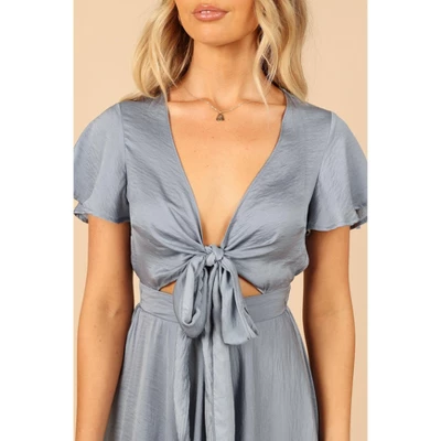 Petal And Pup Womens Amanda Hi Lo Tie Front Dress 3 Petal And Pup Womens Amanda Hi Lo Tie Front Dress