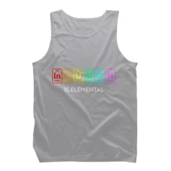 Design By Humans Inclusion Is Elemental Flag Rainbow Periodic Table By CyanidieTank Top -Mizuno Shop GUEST cc63ac5a 59d2 48f9 9f0d 43f0e73a2791