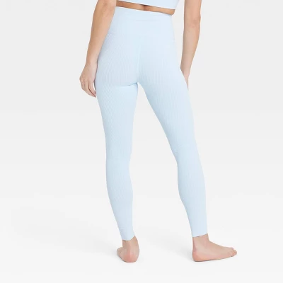 Women's Ultra High-Rise Rib Leggings - All In Motion™ 3 Women's Ultra High-Rise Rib Leggings - All In Motion™