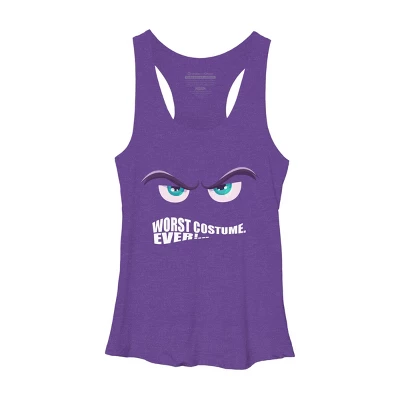 Women's Design By Humans Worst Costume Ever (Halloween) By Editive Racerback Tank Top 8 Women's Design By Humans Worst Costume Ever (Halloween) By Editive Racerback Tank Top - Image 6