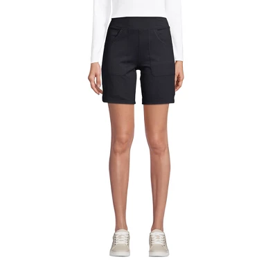 Lands' End Lands' End Women's Tall Active Pocket Shorts 5 Lands' End Lands' End Women's Tall Active Pocket Shorts - Image 3