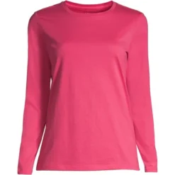 Lands' End Women's Tall Relaxed Supima Cotton Long Sleeve Crewneck T-Shirt -Mizuno Shop GUEST cf65d59c bf90 4862 ada4 67c45817dd76
