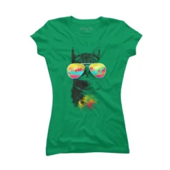 Junior's Design By Humans Cat Breeze By Artemple T-Shirt -Mizuno Shop GUEST d1988d26 d94b 40a6 b71e b5fc559ddabe