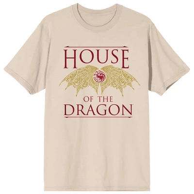 House Of The Dragon Targaryen Wings Crew Neck Short Sleeve Tofu Women's T-shirt 9 House Of The Dragon Targaryen Wings Crew Neck Short Sleeve Tofu Women's T-shirt - Image 7
