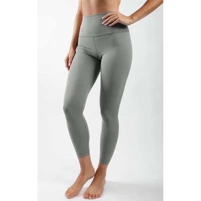 90 Degree By Reflex - Women's Wonderlink Elastic Free High Waist Ankle Length Leggings 3 90 Degree By Reflex - Women's Wonderlink Elastic Free High Waist Ankle Length Leggings