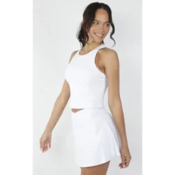 90 Degree By Reflex - Women's Airlux Racerback Crop Top -Mizuno Shop GUEST d72dc183 4a68 458b 8873 55eaede5a7f5