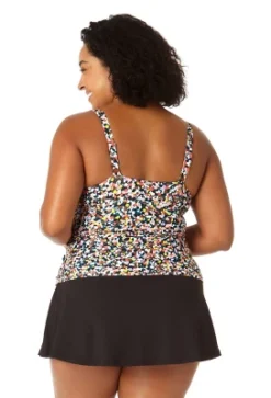 Anne Cole Plus - Women's Twist Front Underwire Tankini Swim Top -Mizuno Shop GUEST d98fc20d 273b 4723 b3fc 300a244da309