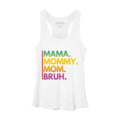 Women's Design By Humans Mother's Day Mama Mommy Mom Bruh Rainbow Text By Punsalan Racerback Tank Top 13 Women's Design By Humans Mother's Day Mama Mommy Mom Bruh Rainbow Text By Punsalan Racerback Tank Top -Mizuno Shop GUEST d9b4595d 1120 49a4 8603 8549c4b6c7d3