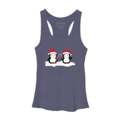 Women's Design By Humans Christmas Penguins Are So Cute By Happinessinatee Racerback Tank Top -Mizuno Shop GUEST db79241d 10c1 471a a796 eb1d356b1793