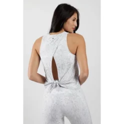 Yogalicious - Women's Nude Tech Water Droplet Tie Back Tank Top -Mizuno Shop GUEST dd3eb44d 6d73 463d a710 6ca6f9a75ecf