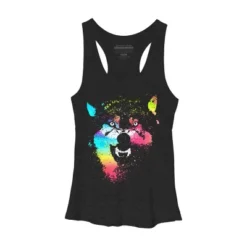 Women's Design By Humans Technicolor Wolf By Clingcling Racerback Tank Top 9 Women's Design By Humans Technicolor Wolf By Clingcling Racerback Tank Top -Mizuno Shop GUEST ddd5518d 6c69 426f a311 d8dad6f2b2da