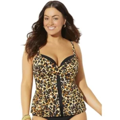 Swimsuits For All Women’s Plus Size Faux Flyaway Underwire Tankini Top 17 Swimsuits For All Women’s Plus Size Faux Flyaway Underwire Tankini Top -Mizuno Shop GUEST e267d949 7b3c 49d4 a9c7 b66621326da6