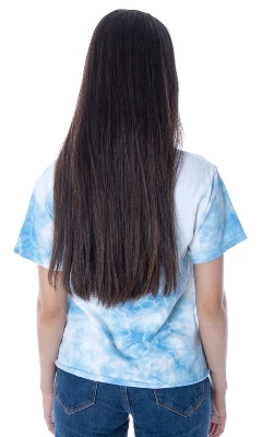 The Simpsons Womens' Bart Simpson Tie-Dye Skimmer Girls' T-Shirt 5 The Simpsons Womens' Bart Simpson Tie-Dye Skimmer Girls' T-Shirt - Image 3