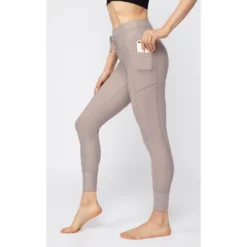 Yogalicious Interlink High Waist Ribbed Jogger With Pockets And Drawstring -Mizuno Shop GUEST e88692e5 315d 4de1 9cbf 095b532568b7