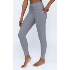 Yogalicious Interlink High Waist Ribbed Jogger With Pockets And Drawstring -Mizuno Shop GUEST e9cfac40 46f2 42c3 93f3 a049c065d1a3