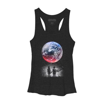 Women's Design By Humans Until The End Of The World By Expo Racerback Tank Top 4 Women's Design By Humans Until The End Of The World By Expo Racerback Tank Top - Image 2