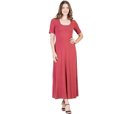 24seven Comfort Apparel Womens Casual Maxi Dress 7 24seven Comfort Apparel Womens Casual Maxi Dress - Image 5