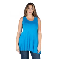 24seven Comfort Apparel Women's Plus Tunic Tank Top 14 24seven Comfort Apparel Women's Plus Tunic Tank Top -Mizuno Shop GUEST eac0e353 8f98 47fe 89d5 48c374efed4e