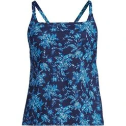 Lands' End Women's Chlorine Resistant Square Neck X-Back Tankini Swimsuit Top 7 Lands' End Women's Chlorine Resistant Square Neck X-Back Tankini Swimsuit Top -Mizuno Shop GUEST eec147af da46 448a bb57 59779b118fb1