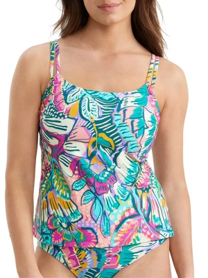 Sunsets Women's Lush Garden Taylor Underwire Tankini Top - 75D-LUSGA 4 Sunsets Women's Lush Garden Taylor Underwire Tankini Top - 75D-LUSGA - Image 2