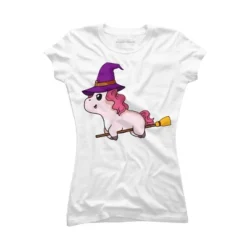 Junior's Design By Humans Witch Unicorn Halloween T Shirt By Thebeardstudio T-Shirt 15 Junior's Design By Humans Witch Unicorn Halloween T Shirt By Thebeardstudio T-Shirt -Mizuno Shop GUEST f152d4d5 9ae6 4970 8d91 382e95189237