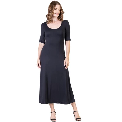 24seven Comfort Apparel Womens Casual Maxi Dress 6 24seven Comfort Apparel Womens Casual Maxi Dress - Image 4