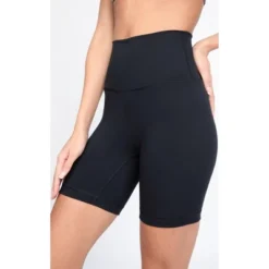 Yogalicious Womens 2 Pack Lux High Elastic Free Waist 7" Bike Short -Mizuno Shop GUEST f4519aae 244e 4130 a47a a7fd3d541c5b