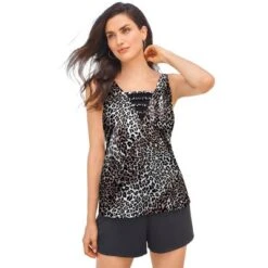 Swim 365 Women’s Plus Size V-Neck Longer Length Tankini Top 9 Swim 365 Women’s Plus Size V-Neck Longer Length Tankini Top -Mizuno Shop GUEST f5baa537 72d7 4752 a2d4 0412f5b3f74a