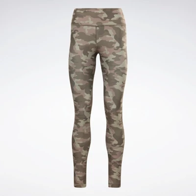 Reebok Lux Bold Camo Print Tights Womens Athletic Leggings 8 Reebok Lux Bold Camo Print Tights Womens Athletic Leggings - Image 6