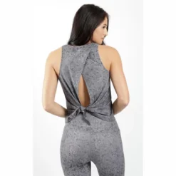 Yogalicious - Women's Nude Tech Water Droplet Tie Back Tank Top -Mizuno Shop GUEST fd961db5 f9cd 4d07 a4cd c18b14f8f52a